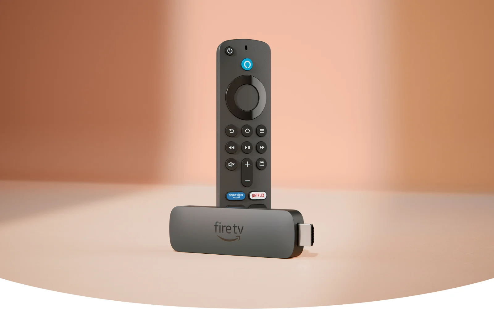 Fire TV Stick 4K (2026) with remote
