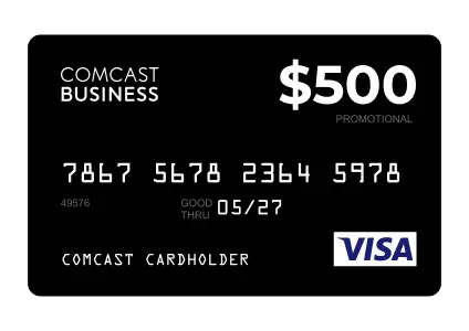 A $500 Visa reward card