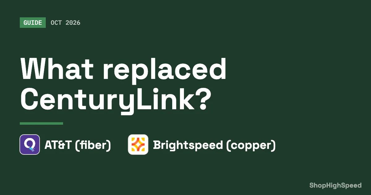 What replaced CenturyLink?